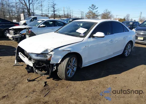 2014 Audi A4 2.0T Premium из США, поврежденный, VIN WAUFFAFL3EN045022